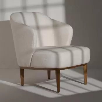 Poltrona Horus - bouclé