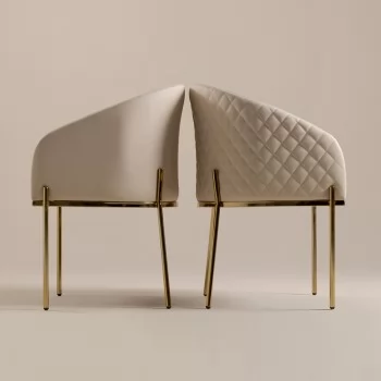 Shell base em aço - Gold - Off White