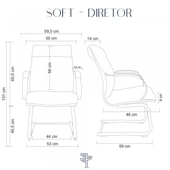 Soft Diretor - Caramelo Cobre