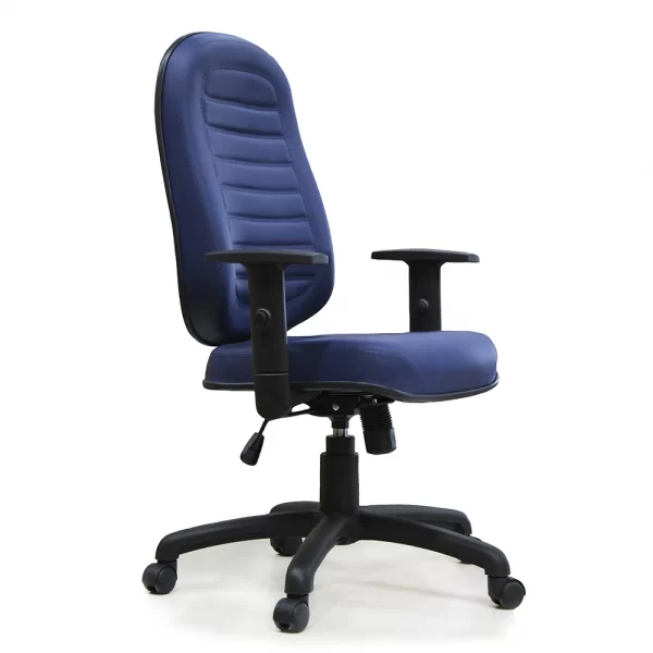 Cadeira Presidente Giratória Gomada Azul