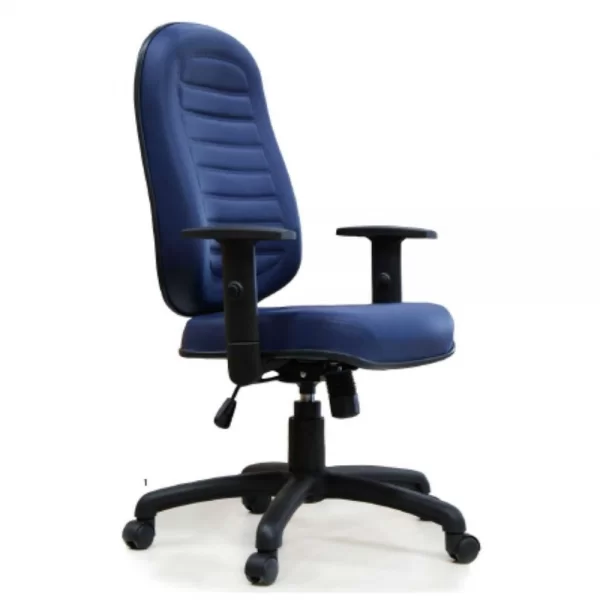 Cadeira Presidente Giratória Gomada Azul